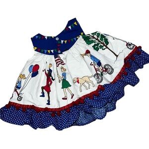 Eleanor Rose 4th of July Parade Dress Size 6 Months